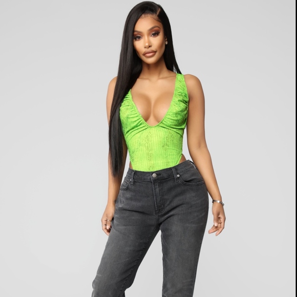 snakeskin bodysuit - Picture 3 of 4